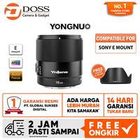 Gambar Yongnuo YN16 16mm F1.8S DA DSM APS-C wide angle lens for Sony E dari DOSS Camera & Gadget Kota Administrasi Jakarta Pusat 1 Tokopedia