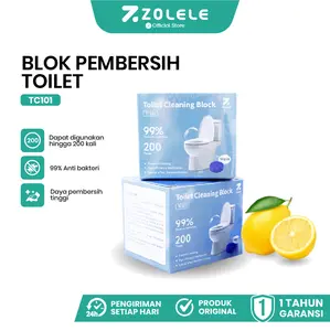 Zolele TC101 Tablet Biru Pembersih Kloset FRESH FLUSH Penyegar Dan Pewangi Wc Kloset Cleaning Agents