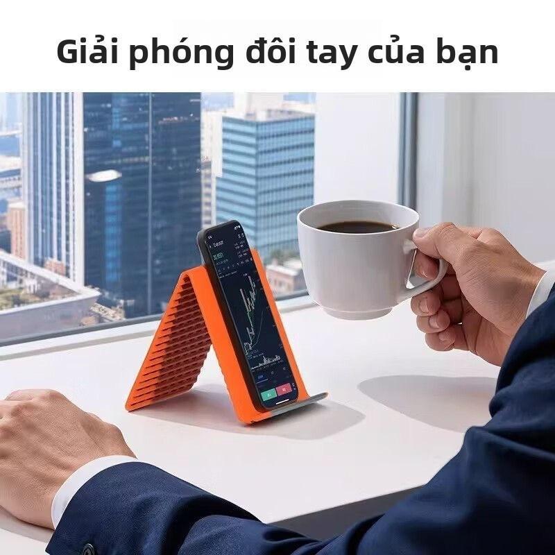 Giá đỡ điện thoại linh hoạt thế hệ thứ hai màu đỏ phù hợp với điện thoại thông minh 10G-20*10*1l. Nó được làm bằng silicone, mềm mại, có thể uốn cong và gấp lại được.