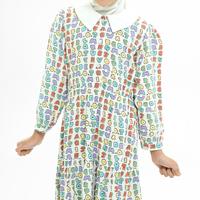 Gambar Rabbani X MOT Setelan Dress Anak Daniah Alfacraft - 195 Marshmallow - Aurora Red, 3-4 Tahun dari Rabbani ID_NEW Kota Bandung 2 Tokopedia