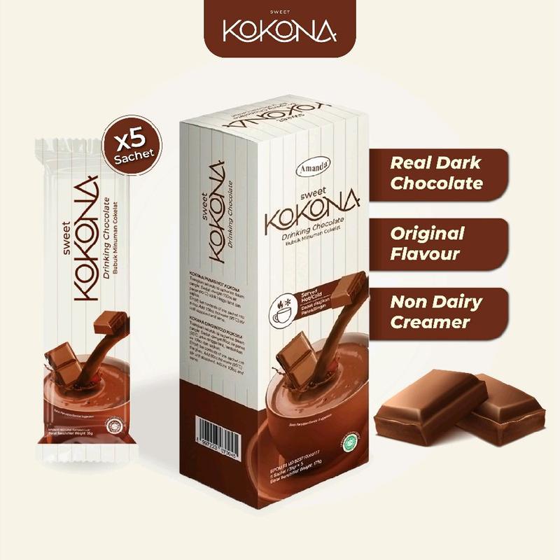Sweet Kokona - Bubuk minuman coklat isi 5 sachet Chocolate Cokelat 0