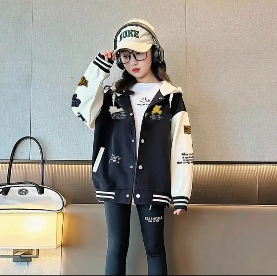 Jaket Anak Baseball Varsity Full Bordir Lucu Dan Keren / Jaket Anak Imut
