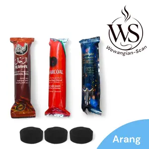Alat Pembakar Bukhur/Charcoal Lava 1 bungkus isi 10 keping/briket