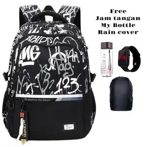 Tas sekolah anak laki-laki SD SMP SMA/Tas ransel sekolah aesthetic/Tas ransel fashion/Tas ransel anak cowok/Tas sekolah korea unik/Tas sekolah terbaru