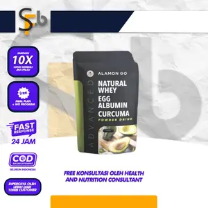 (GN) ALAMON GO NATURAL WHEY ALBUMIN CURCUMA TEMULAWAK