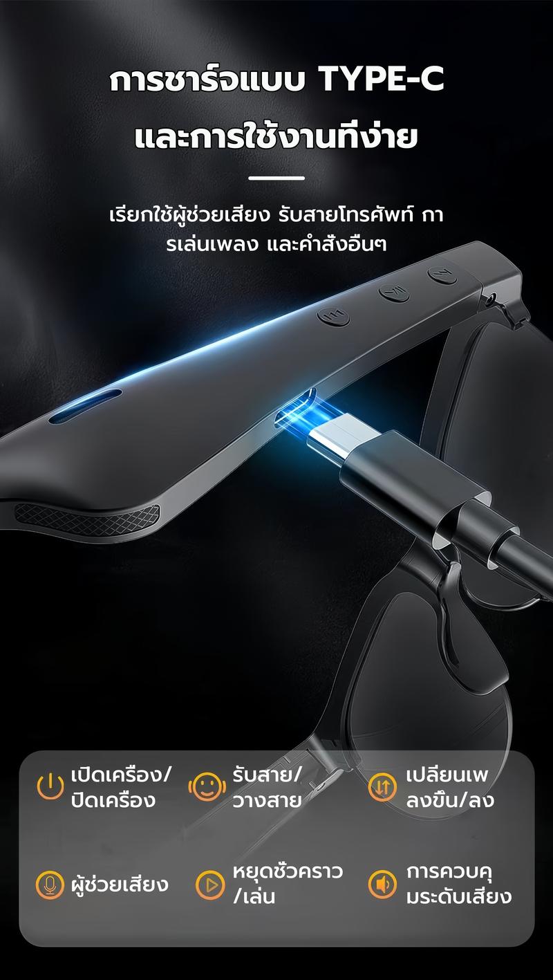 Product Introduction of G88 Smart Glasses, Sunglasses, Bluetooth Calling, HIFI Stereo Sound Sunglasses, Bluetooth 5.4, IPX4 Waterproof, AI Smart Glasses, Compatible with iPhone and Android 7