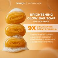 Gambar [Bundling 2] - Konayu Brightening Glow Bar Soap 9 Formula Bahan Pencerah 70gr dari Konayu Beauty Kab. Sleman 3 Tokopedia