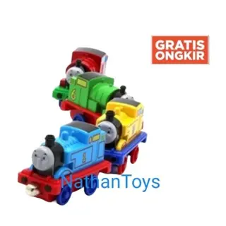 Mainan Anak Kereta Api set PullBack isi 4pc