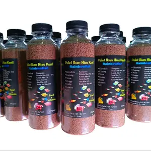 Pakan ikan Cupang, Guppy ikan kecil lainnya pelet kualitas PF500rekumendasi tambak ika hias kecil