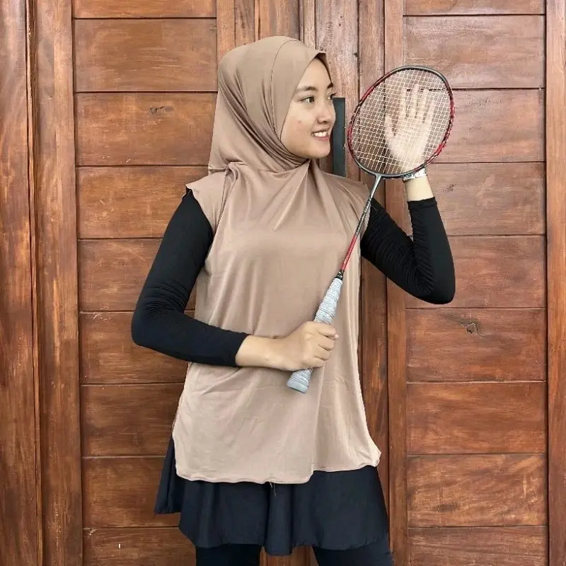 Rompi Hijab Olahraga Wanita Terbaru - Kerudung - Sport Outdoor Sporty