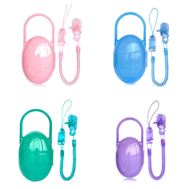 Blue Pacifier Storage Box,S-Size Pacifier Storage Box,"Pacifier Storage Case Portable And Holder