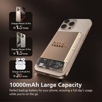Gambar Micropack Wireless Powerbank 10.000 mAh - Fast Charging 22,5 watt - Slim Magnetic 14mm - Power Bank 10000 mAh - WPB-10S - Gold dari Micropack Indonesia Kota Administrasi Jakarta Pusat 4 Tokopedia