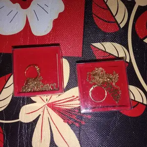 ( beli 1 bonus cincin ) Kalung nama lapis emas anti karat