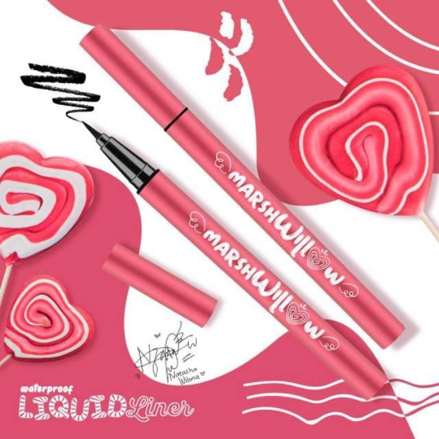 Marshwillow Black Forest Liquid Eyeliner by Natasha Wilona 4