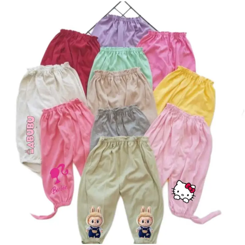 Celana Harian anak - Celana Tidur anak 1- 3 tahun-kerut anak kecil-celana jogger 0