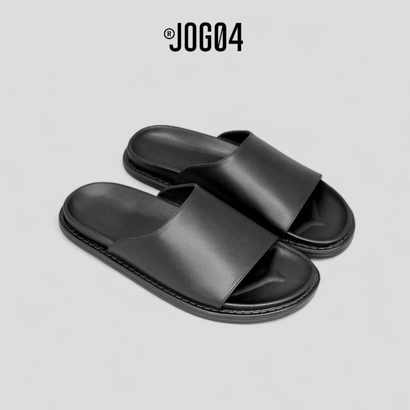  Dép da Wave Slide JOG04 - đế PU mềm êm ái  quai da Microfiber 3 lớp chắc chắn   K2   