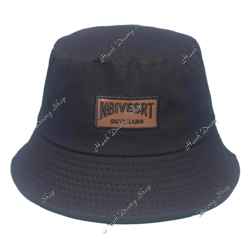 Nón bucket Nbivesrt vòng đầu 57-58cm, mũ tai bèo vành rộng 6cm chất liệu vải cotton thoáng mát phù hợp nam và nữ Women Hat Cap