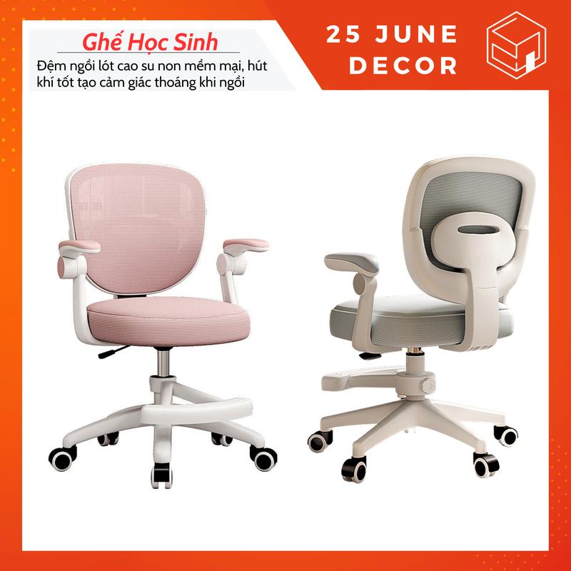 Ghế học sinh chống gù, ghế ngồi học thông minh tăng giảm độ cao cho học sinh tiểu học có gác chân giúp cho bé có tư thế ngồi chuẩn khoa học