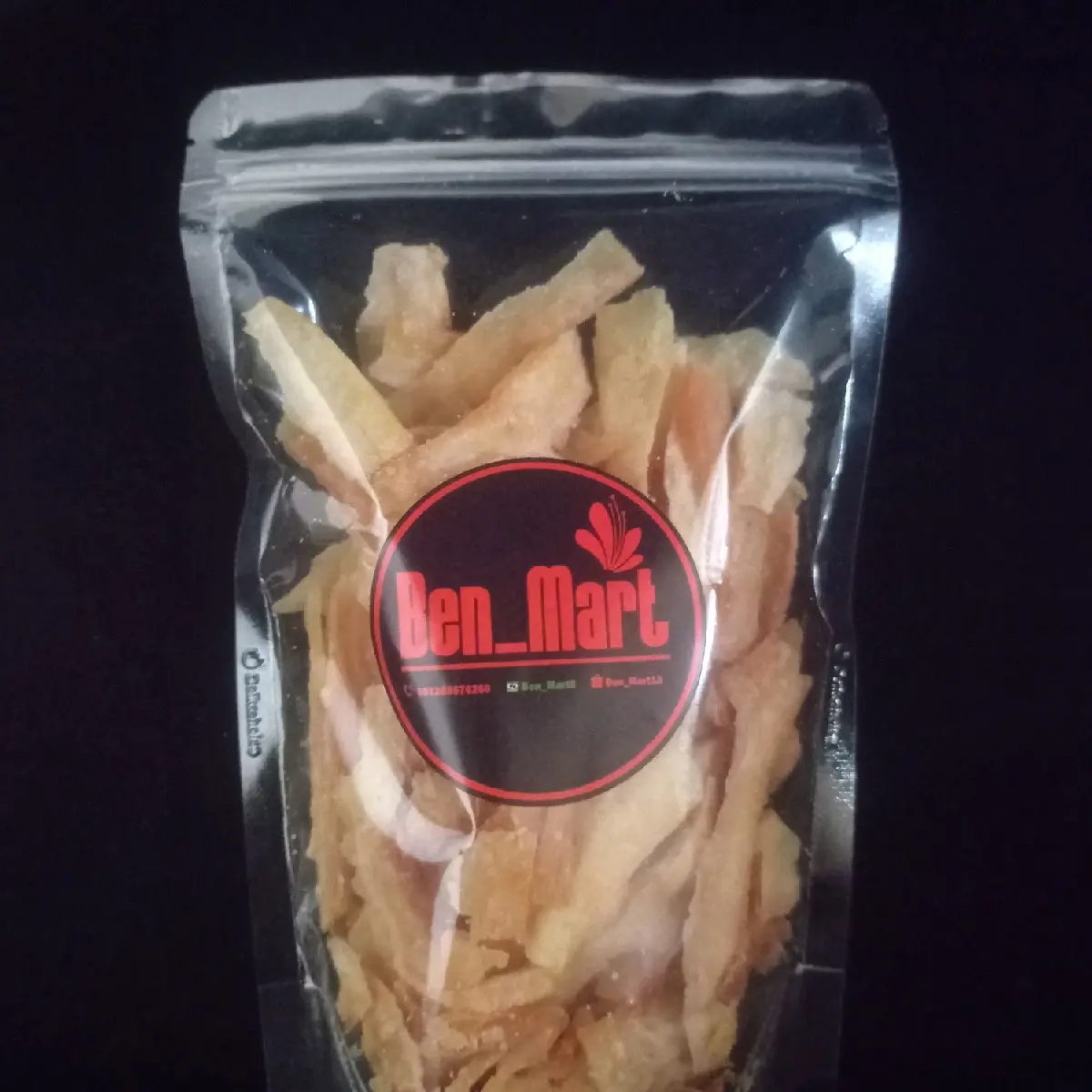 Kripik Singkong Original Gurih Kriuk Renyah Teman Ngemil - Makanan Ringan - Snack, Food
