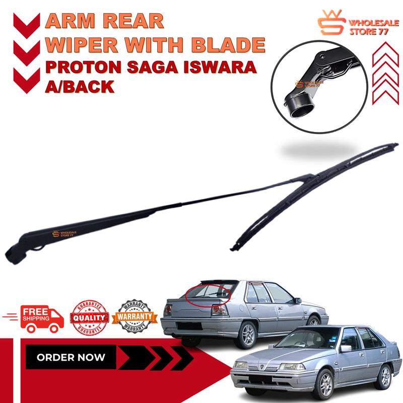 READY STOCK | PROTON SAGA ISWARA AEROBACK REAR WIPER ARM WIT - TikTok ...