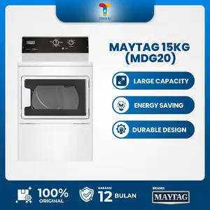 Mesin Pengering Maytag 15 Front Loading Kg MDG20