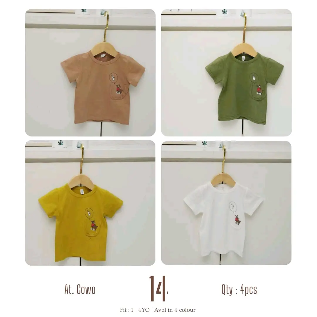 Grosir Atasan cowo || 4pcs/1seri || Kode 14