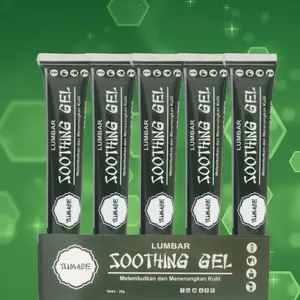 BPOM Lumbar Yumabe Soothing Gel Alami Untuk Lutut, Bahu, Tulang Belakang, Tumit, Seluruh Tubuh 20g