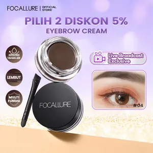 [Live Exclusive] FOCALLURE Eyebrow Gel Waterproof Cream 5 Colors