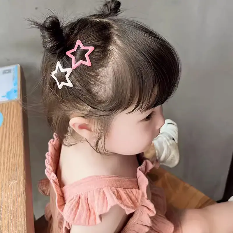 MSS-(COD)Jepit Rambut Bentuk Bintang Hair Clips Bintang Aksesoris Rambut Wanita Pin Rambut Bintang Warna Warni (BELI LOKAL) 3