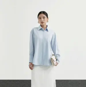 NOALA - Oversize Luxury Shirt | Kemeja Kerja Basic Casual Wanita