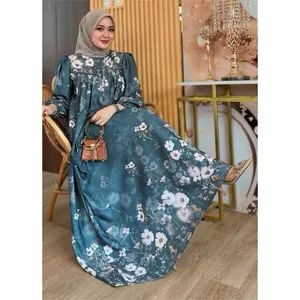 Kareen - Ameena Gamis Bahan Coco Nichi Mewah Cantik Elegan