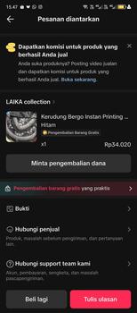 Product Review of Kerudung Bergo Instan Printing Motif Batik Kayla LAIKAcollection - 10 Warna - Muslim, Dewasa, Rayon, Wanita, Katun, Pad from ل**ا س**ا 1