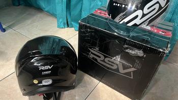 Product Review of HELM Half Face RSV NEW WINDTAIL CARBON GLOSSY  Motorcycle from B** 1