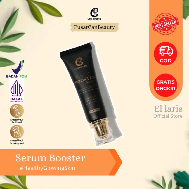 (FREE GIFT) Can Beauty SERUM BOOSTER , BPOM , HALAL (100% ori) Skincare CanBe El laris 0