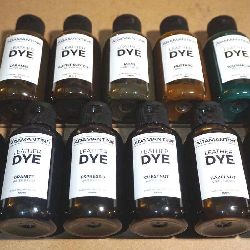 Adamantine Leather Dye , Pewarna Kulit , Cat Kulit , Water Based , Waterstain 6