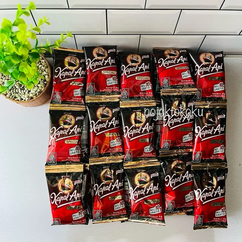 Kapal Api Mini (Paket 3/5 Rt) Spesial Mini 6 gr Kopi Instan Murni Terbaik