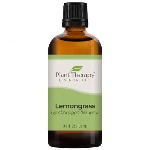 Plant Therapy Lemongrass Essential Oil. Made In USA.