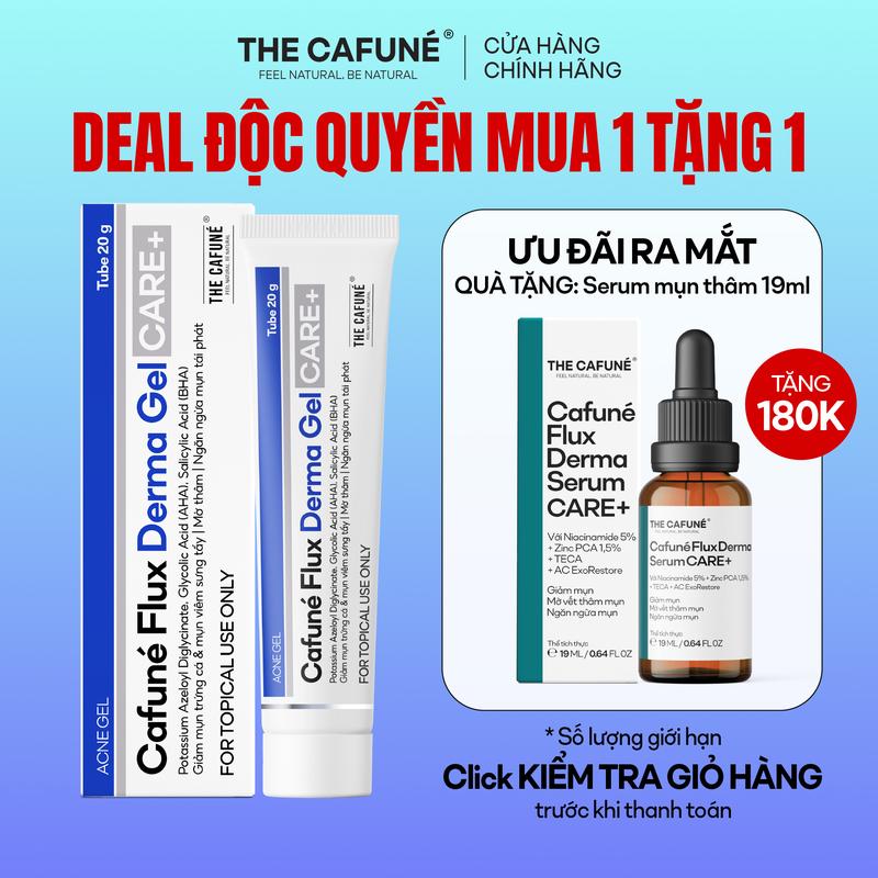 Gel Chấm Mụn Mờ Thâm Cafuné 20g Không Chứa Paraben Kiểm Soát Lỗ Chân Lông Acne Treatments Skincare Chăm Sóc Da