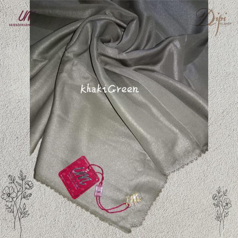 Luxury Plain lc Hijab Umama Scraf Jilbab Segi Empat Voal Tyspan Lasercut Kerudung 4