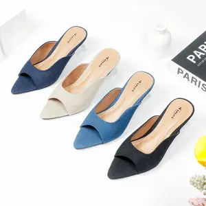 Winchi - Naura sandal heels wanita high heels 5cm tebraru