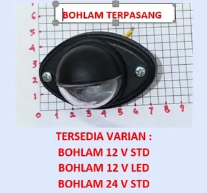 Lampu plat nomor nomer Carry  Colt T120ss Katana Kijang pick up colt diesel pick up universal KOMPLIT DENGAN LAMPU