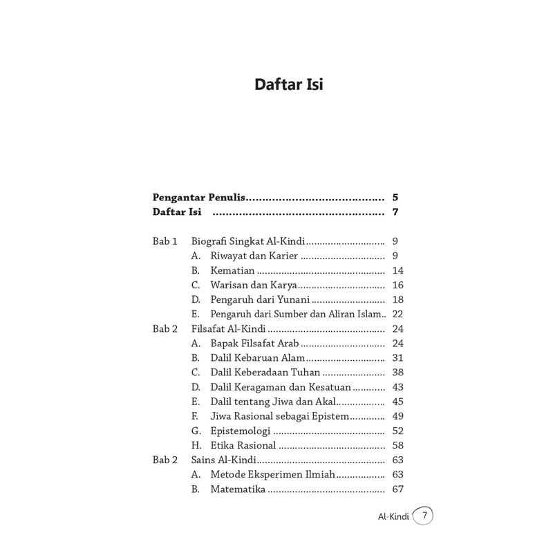 Buku Al-Kindi; Biografi & Intisari Filsafatnya (Seri Filsuf Muslim) - Iklil Pradigta - DIVA Press 6