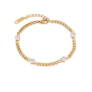 Gelang rantai permata gt 6624
