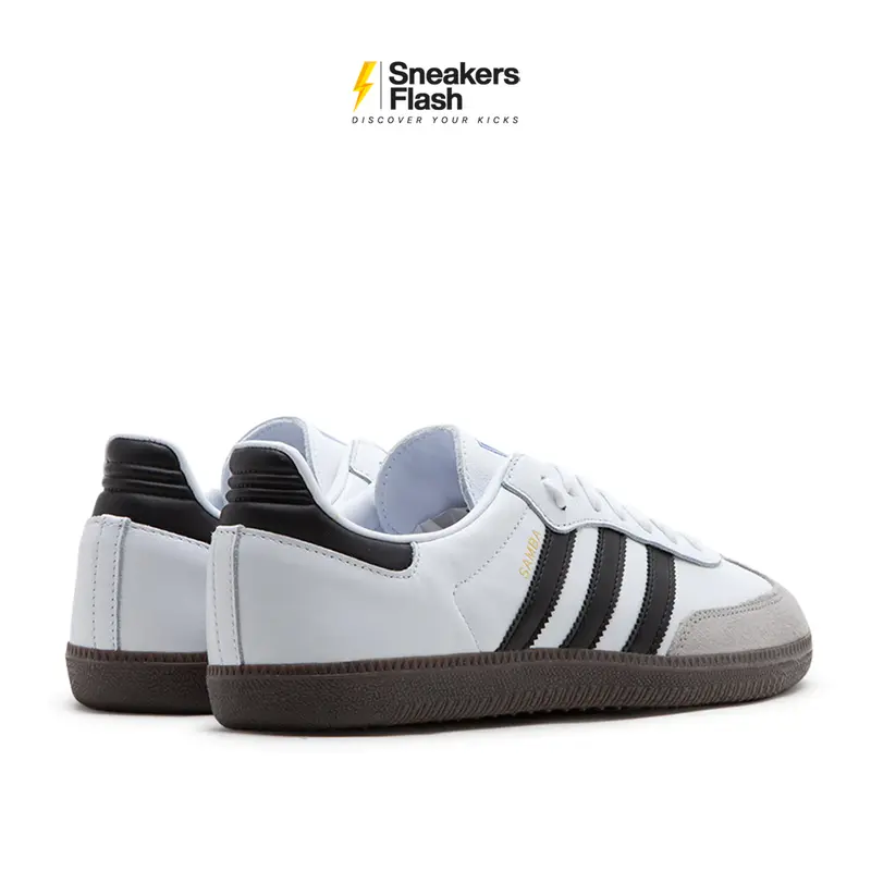 Sepatu Sneakers Unisex ADIDAS SAMBA OG WHITE BLACK GUM B75806