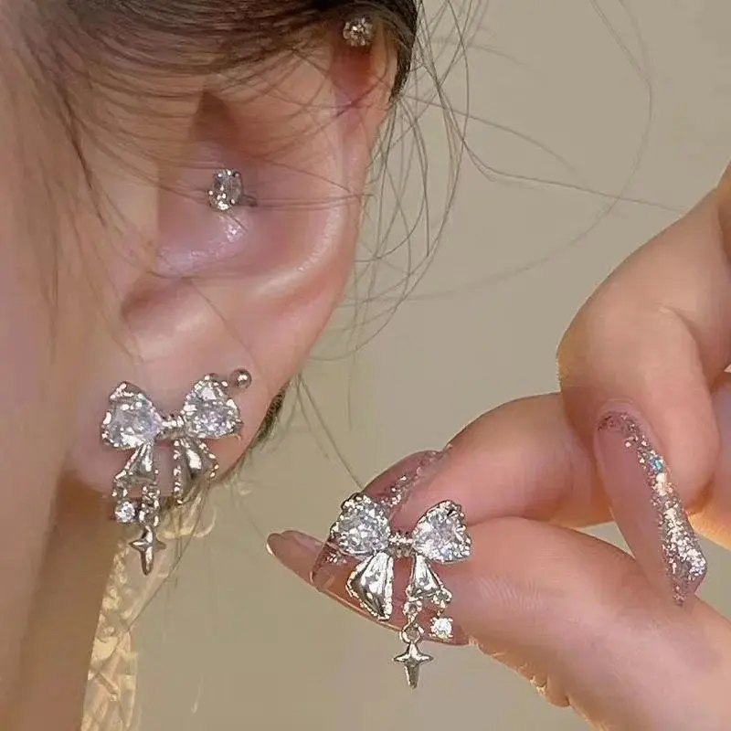 Anting Mini Anting Tindik Kecil Aksesoris Earring Wanita AT765 Perhiasan 6