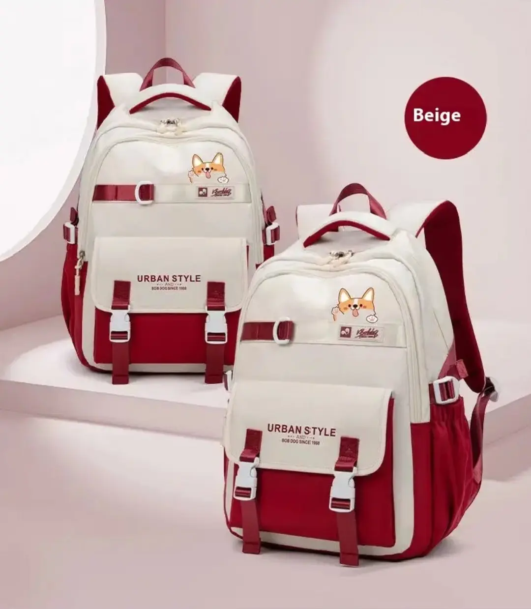PTB-Ransel Sekolah anak cewek motif lucu kanvas SD SMP