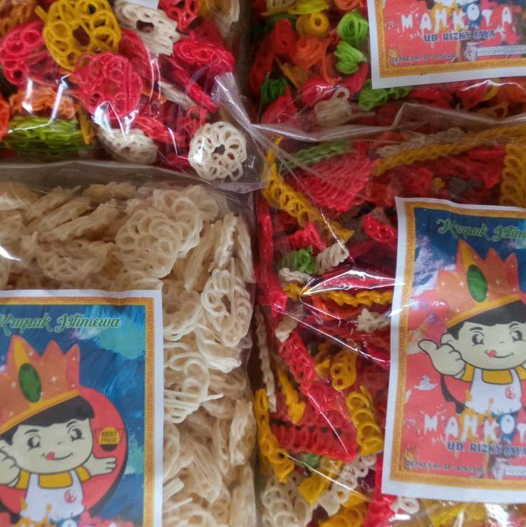 Krupuk seblak mawar mini. krupuk seblak mentah 500gram Kerupuk 2