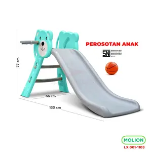 Mainan Perosotan Anak Playground Prosotan Papan Seluncur Cartoon Plastik 001-1103
