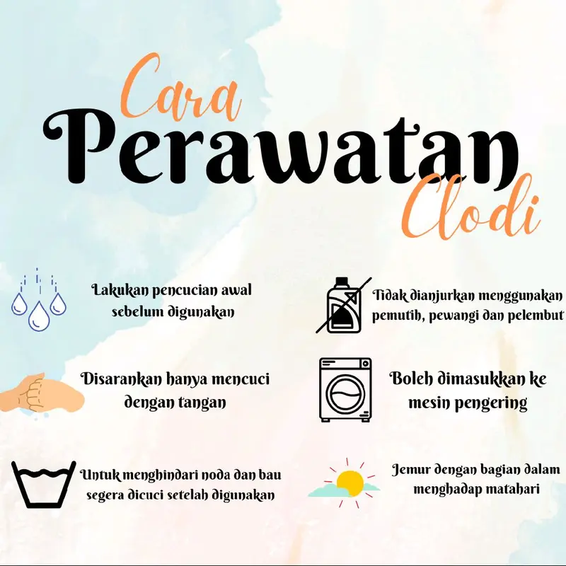 Popok Dewasa Perekat,Clodi Dewasa Perekat/Kancing,Clodi Lansia Perekat,Popok Kain Cuci Ulang,Popok Cuci Ulang 5
