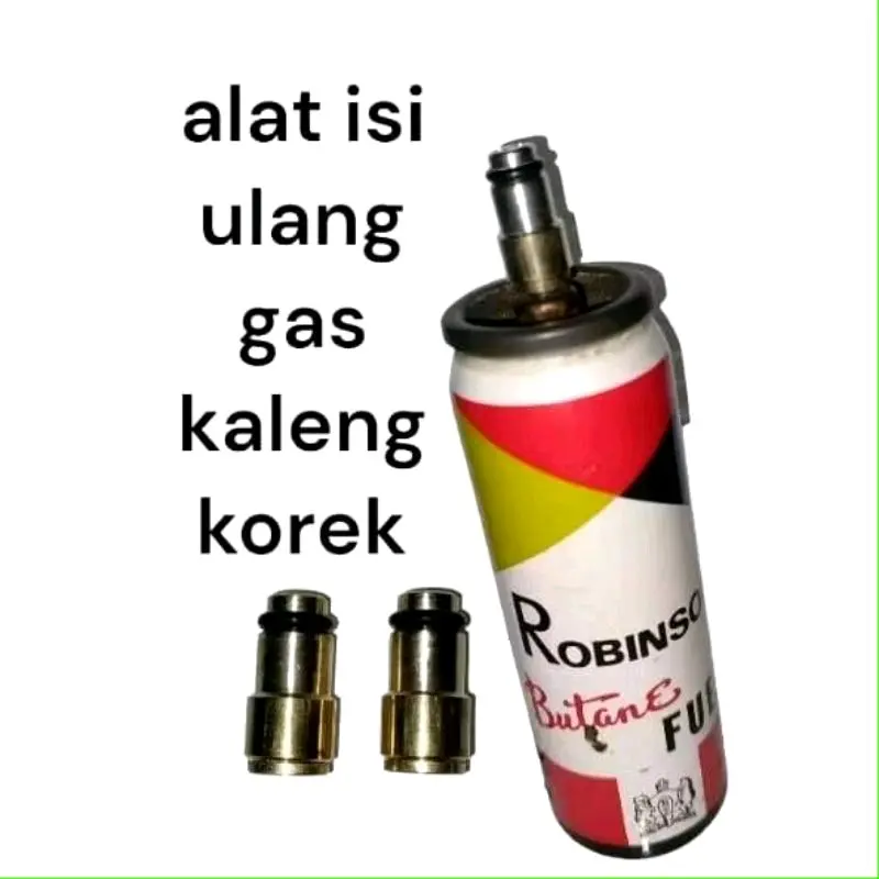 MURAH CEPAT!!!Alat isi ulang gas kaleng portabel refil gas kaleng 2in dan kaleng robinson Camping 4